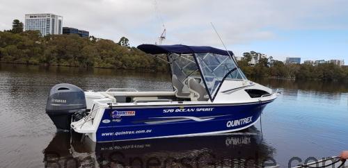 Quintrex 570 Ocean Spirit specs and reviews